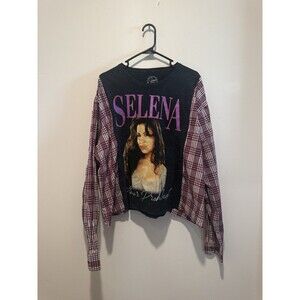 Rework Upcycle Grunge Oversize  Selena Quintanilla Sweater L/XL